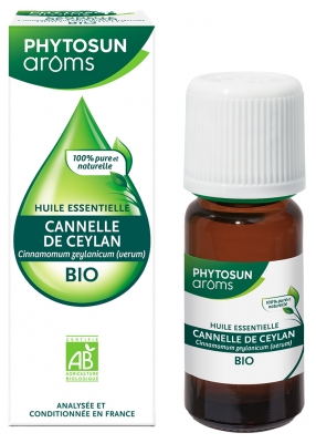 Phytosun Arôms Aceite Esencial Canela de Ceilán (Cinnanomum zeylinacum (venum)) Bio 5 ml