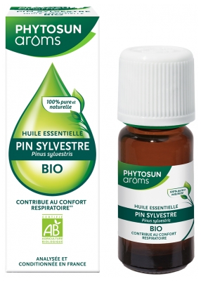 Phytosun Arôms Olejek Eteryczny z Sosny Zwyczajnej (Pinus Sylvestris) Organiczny 5 ml