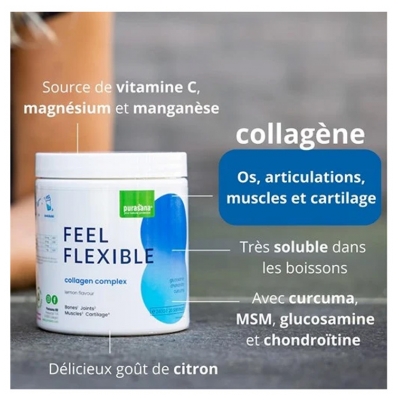 Purasana Feel Flexible Collagène Poudre 240 g