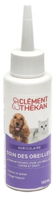 Clément Thékan Soin des Oreilles Chats et Chiens 100 ml