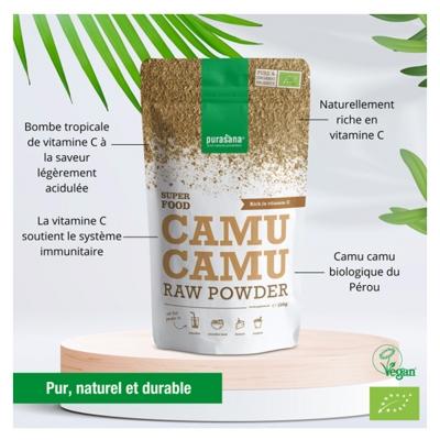 Purasana Poudre de Camu Camu Bio 100 g