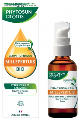 Phytosun Arôms Extrait Lipidique Millepertuis Bio 50 ml