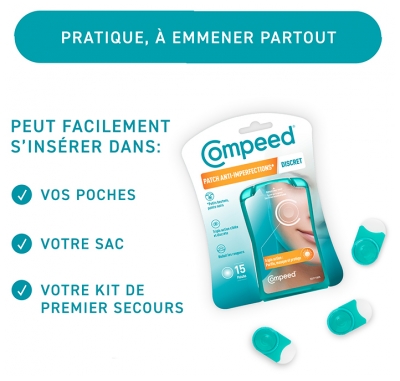 Compeed Patch Anti-Imperfections Discret 15 Patchs