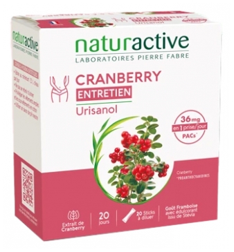 Naturactive Urisanol Arándano Rojo Mantenimiento 20 Sticks