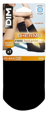 DIM Mi-Bas Thermo Fibre Isolante Noirs 1 Paire