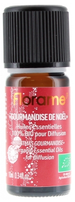 Florame Gourmandise de Noël Essential Oils for Diffusion Bio 10 ml