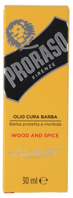 Olejek do brody Proraso Wood & Spice 30 ml
