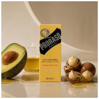 Proraso Wood & Spice Skægolie 30 ml