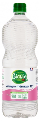 Biovie Vinaigre Ménager 12° 1 L - Arôme : Framboise