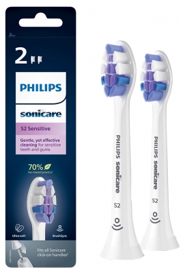 Philips Sonicare S2 Sensitive 2 Testine di Ricambio per Spazzolino