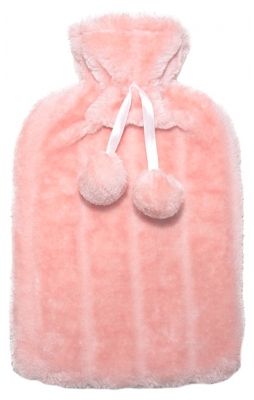Min Lille Fleece Vandvarmeflaske 2 L - Farve: Rose