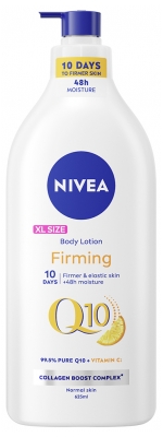 Nivea Q10 Lotion Corps Fermeté Hydratant + Vitamine C 625 ml