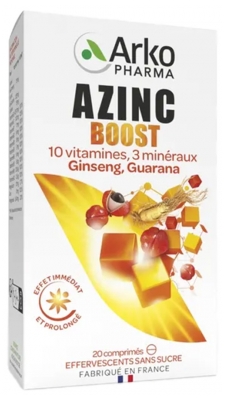 Arkopharma Azinc Boost 20 Comprimés Effervescents