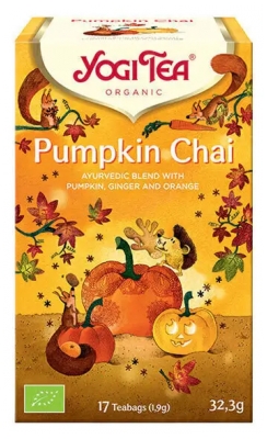 Yogi Tea Calabaza Chai Orgánica 17 Bolsitas
