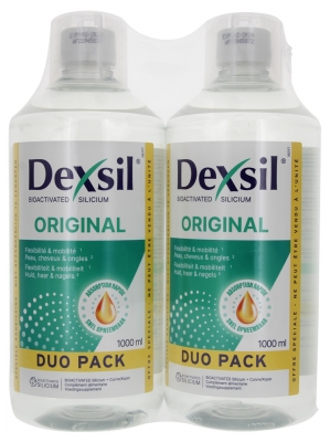Dexsil Original Organiskā Silīcija Dzeramais Šķīdums Komplekts 2 x 1 L