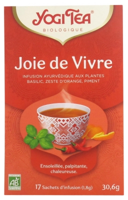 Yogi Tea Veselje do Življenja Bio 17 vrečk