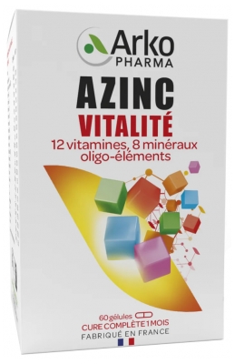 Arkopharma Azinc Form und Vitalität 60 Kapseln