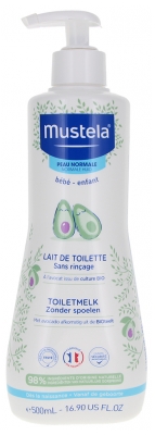 Mustela Lait de Toilette Sans Rinçage 500 ml