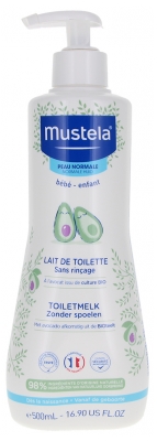 Mustela Leche Limpiadora Sin Aclarado 500 ml