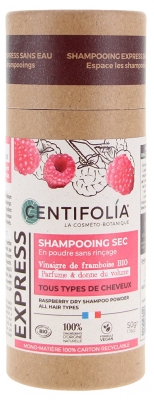 Centifolia Shampoing Sec en Poudre Tous Types de Cheveux Bio 50 g