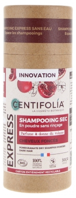 Centifolia Organic Powder Dry Shampoo Dark Hair 30 g