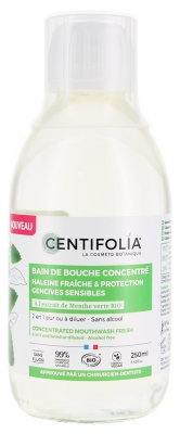 Centifolia Bain de Bouche Concentré Haleine Fraîche et Gencives Sensibles Bio 250 ml