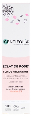 Centifolia Éclat de Rose Fluide Hydratant Bio 40 ml