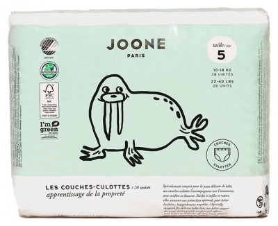 Joone Couches-Culottes Taille 5 (10-18 kg) 28 Unités