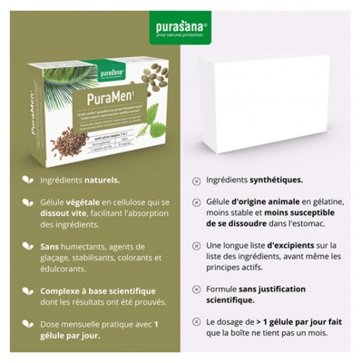 Purasana PuraMen 30 Végécaps