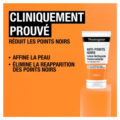 Neutrogena Crème Désincrustante Anti-Points Noirs 150 ml