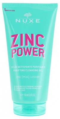 Nuxe Zinc Power Gelée Nettoyante Purifiante 150 ml