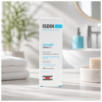Isdin Ureadin Ultra40 Gel Ulei Exfoliere Intensă 30 ml
