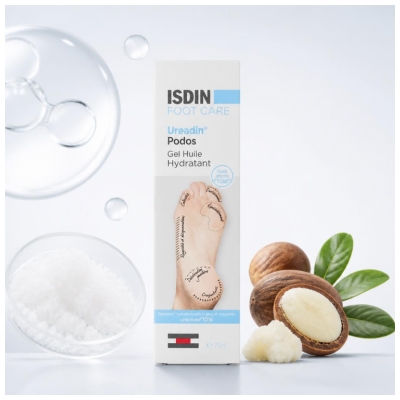 Isdin Ureadin Podos Gel Huile Hydratant 75 ml