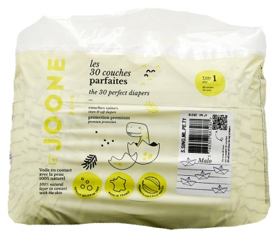 Joone Les Couches Parfaites Taille 1 (2-4 kg) 30 Unités