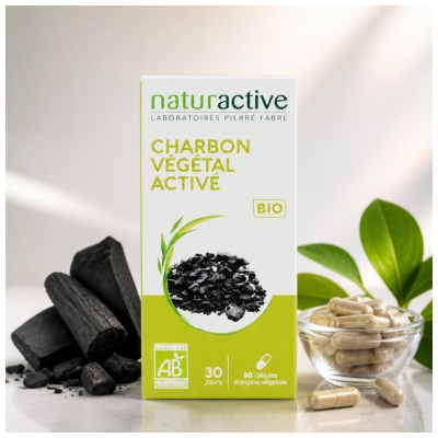 Naturactive Bio Aktivni Rastlinski Oglje 60 Kapsul