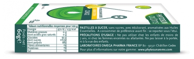 Phytosun Arôms 24 Pastilles Gorge Sans Sucres Citron