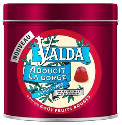 Valda Gummies Red Fruit Flavour 140 g