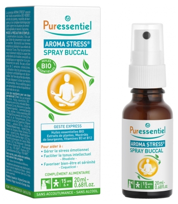 Puressentiel Aroma Streso purškalas į burną 20 ml
