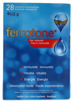 Ferrotone Natürliches Eisen 28 Beutel