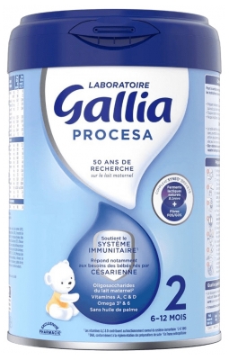 Gallia Procesa Etapa 2 6-12 Luni 800 g