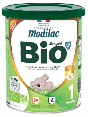 Modilac Organic 1st Age 0-6 Months 800g