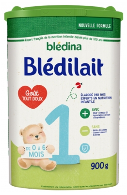 Blédina Blédilait Första Åldern 0 till 6 Månader 900 g