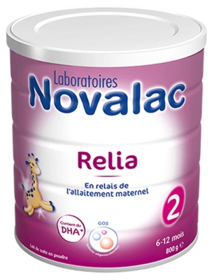 Novalac Relia 2 6-12 Mois 800 g