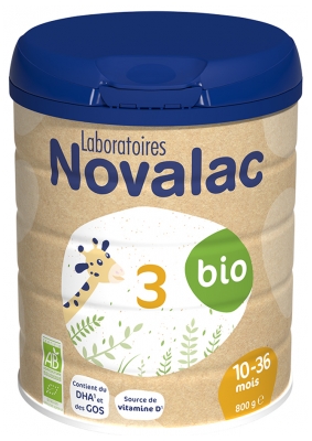 Novalac 3 Økologisk 10-36 Måneder 800 g