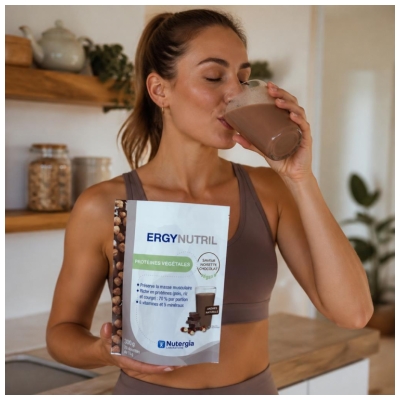 Ergynutril Proteínas Vegetales Chocolate Avellana 300 g