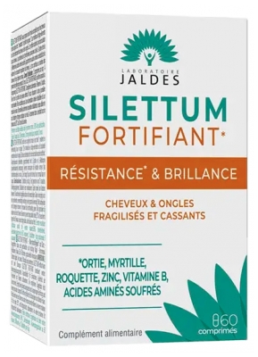 Jaldes Silettum Fortifiant Résistance et Brillance 60 Comprimés