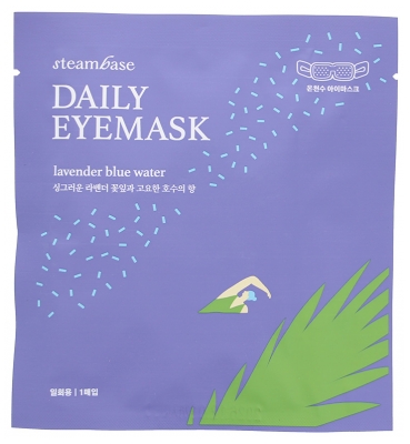 Steambase Lavender Blue Water Self-Heating Eye Mask