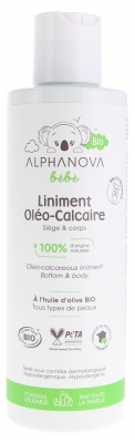 Alphanova Bebeluși Liniment Ulei-Calcar Bio 200 ml