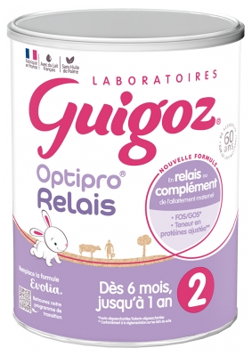 Guigoz Evolia a2 Milk 2nd Age Od 6 Miesiąca 800 g