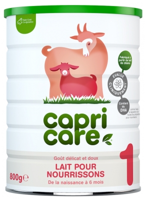 Capricare Lait pour Nourrissons 1 de 0 à 6 Mois 800 g